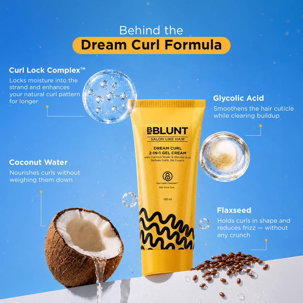 DREAM CURL 2-IN-1 GEL CREAM 160 ML