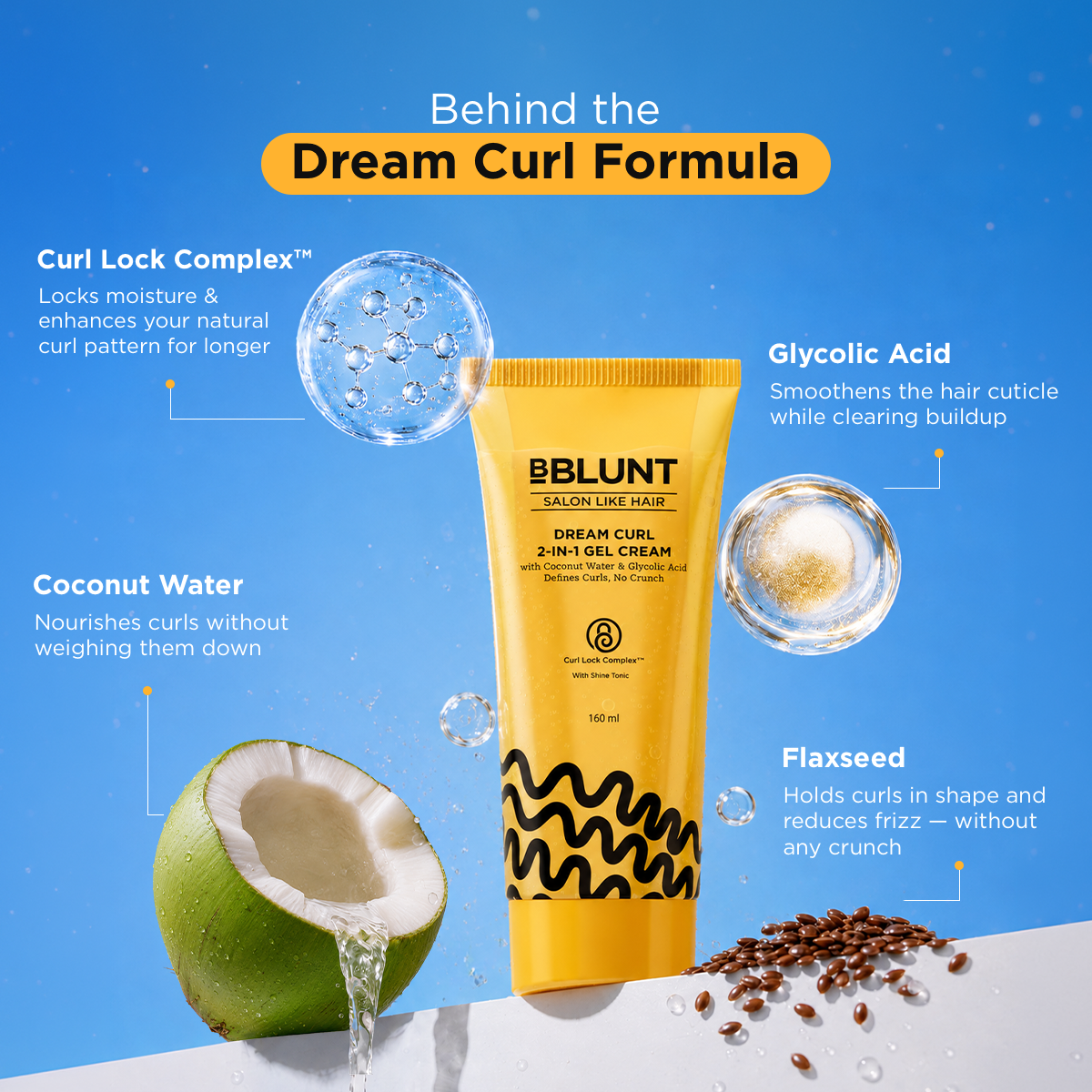 DREAM CURL 2-IN-1 GEL CREAM 160 ML