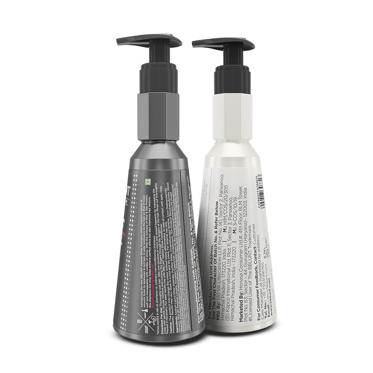 BBLUNT Smooth & Shiny Hair Combo (Intense Shine Shampoo & Intense Shine Conditioner)