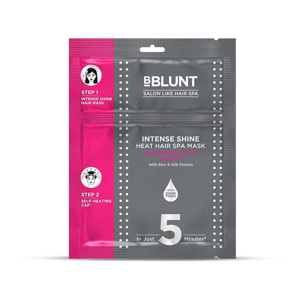 BBlunt Intense Shine Heat Hair Spa Mask