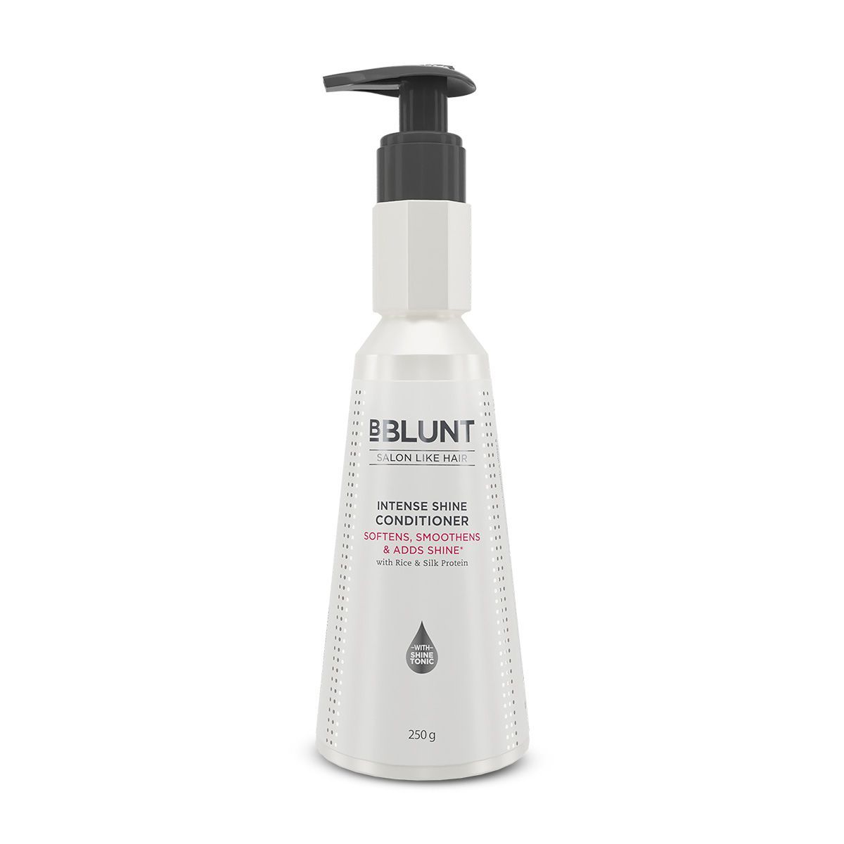 Intense Shine Conditioner with Rice & Silk Protein for Softer, Smoother & Shinier Hair - 250 g